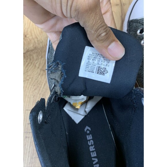 Converse Chuck Taylor All Star High Street High Gray Mason White Men 12 161515F - Picture 16 of 16